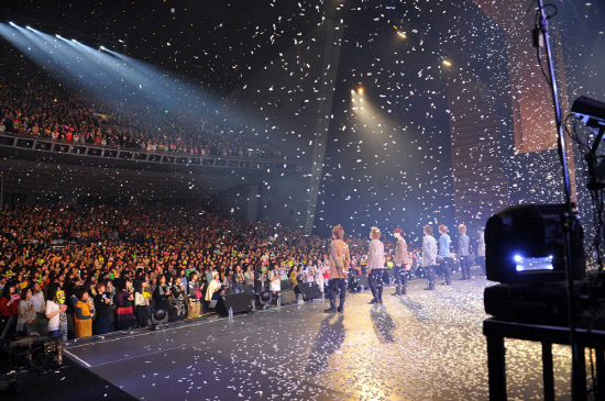 인피니트, 일본에서도 인기 폭발. 콘서트 대성황