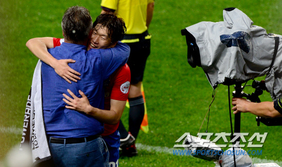 [포토] 박지성-히딩크, 