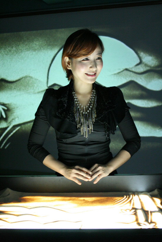 비주얼아트연구소_샌드아트_작가_지수