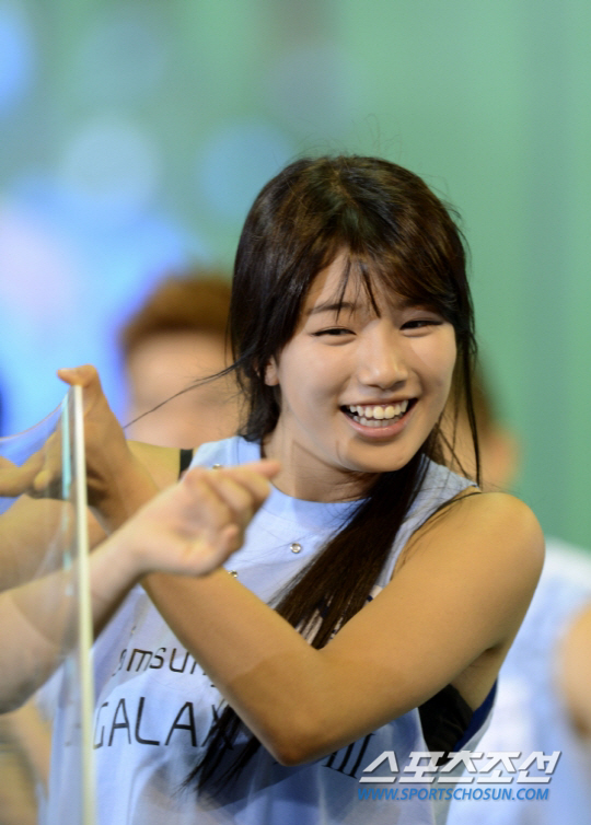 건강한 미소가 아름다운 수지. 스포츠조선DB