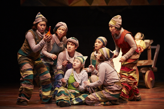 ◇국민연극에서 뮤지컬로 다시 태어난 '백설공주를 사랑한 난장이'. 사진제공=쇼플레이