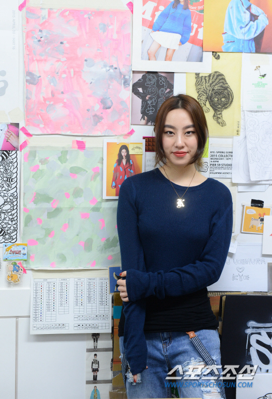 톱모델 이영진이 만난 디자이너 계한희신사동=최문영 기자 deer@sportschosun.com /2015.05.07/