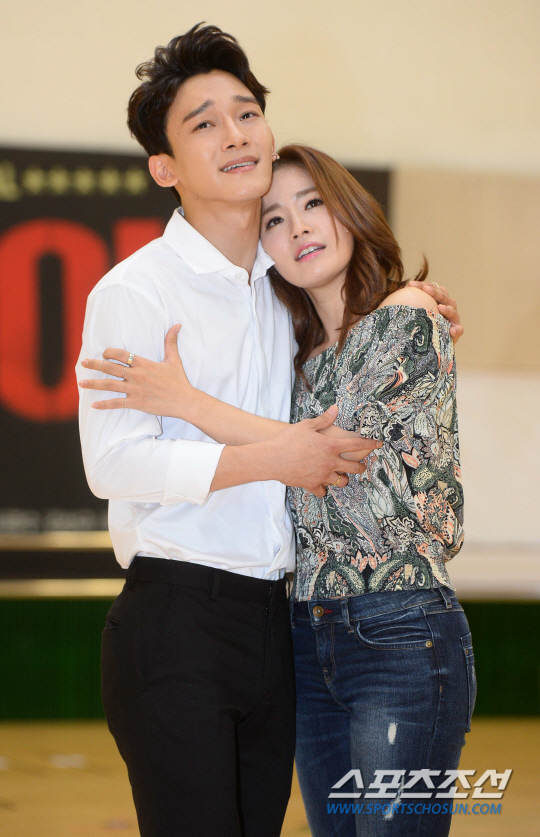 [포토] 첸과 김보경 