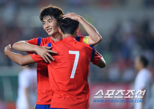 [포토] 기성용-손흥민 