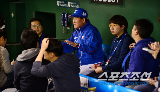 [포토] 김인식 감독 