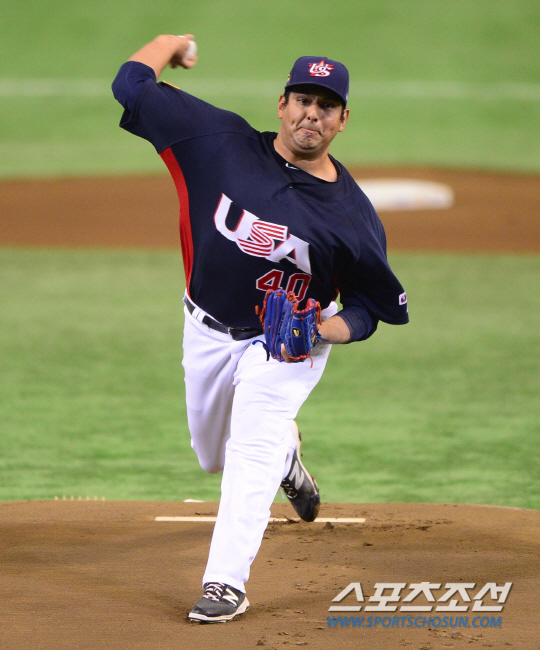 [포토] 미국 선발투수 세고비아