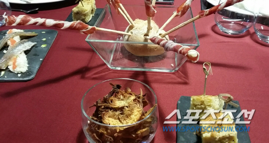 도심팜서 생산한 농산물로 만든 음식들.