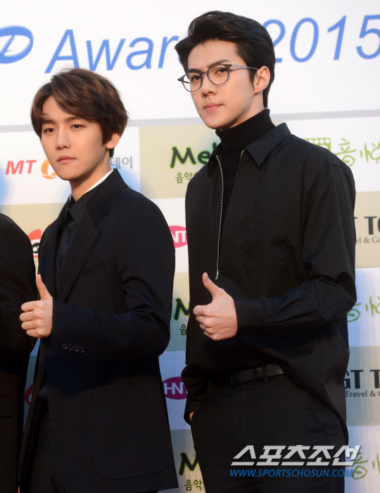 [포토] 백현-세훈, 느낌 있는 포즈!