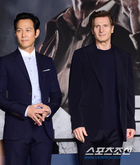 [포토] 리암 니슨-이정재, 