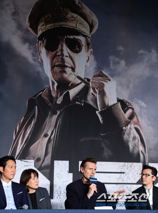 [포토] 리암 니슨, 다른 배우를 생각할 수 없는 