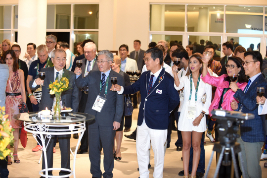 한국의 밤 행사 개최