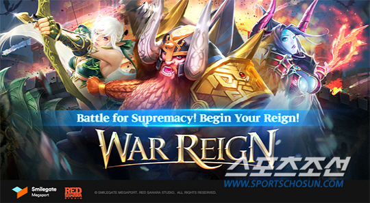 전략의, 전략에 의한, 전략을 위한 개발사 레드사하라, '워레인'으로 전략 장르 첫 도전