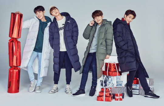 [스타일리뷰] 추위도 멋으로 녹이는 푸마 'BTS 패딩'