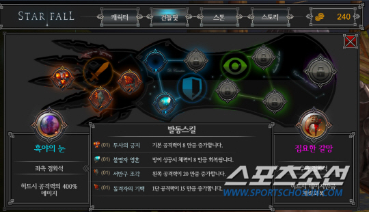 핵과금 시대에 출시된 넥스트플로어의 무료게임 '스타폴'