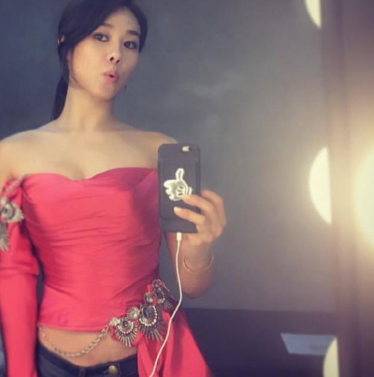 "민낯X수영복X절친"..옥주현 '미공개 사진' 대방출