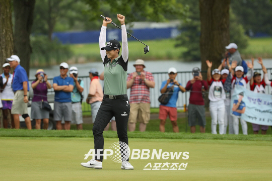 메이저 2승째 박성현, 세계랭킹 1위 재도전 발판 6위→2위