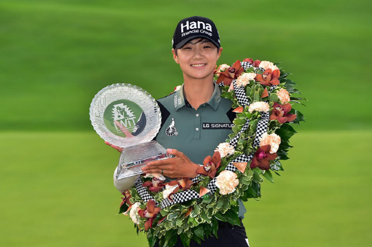 '남달라' 박성현, 데뷔 2년만에 LPGA 통산 5승째.."목표대로 되고 있어 너무 기뻐"
