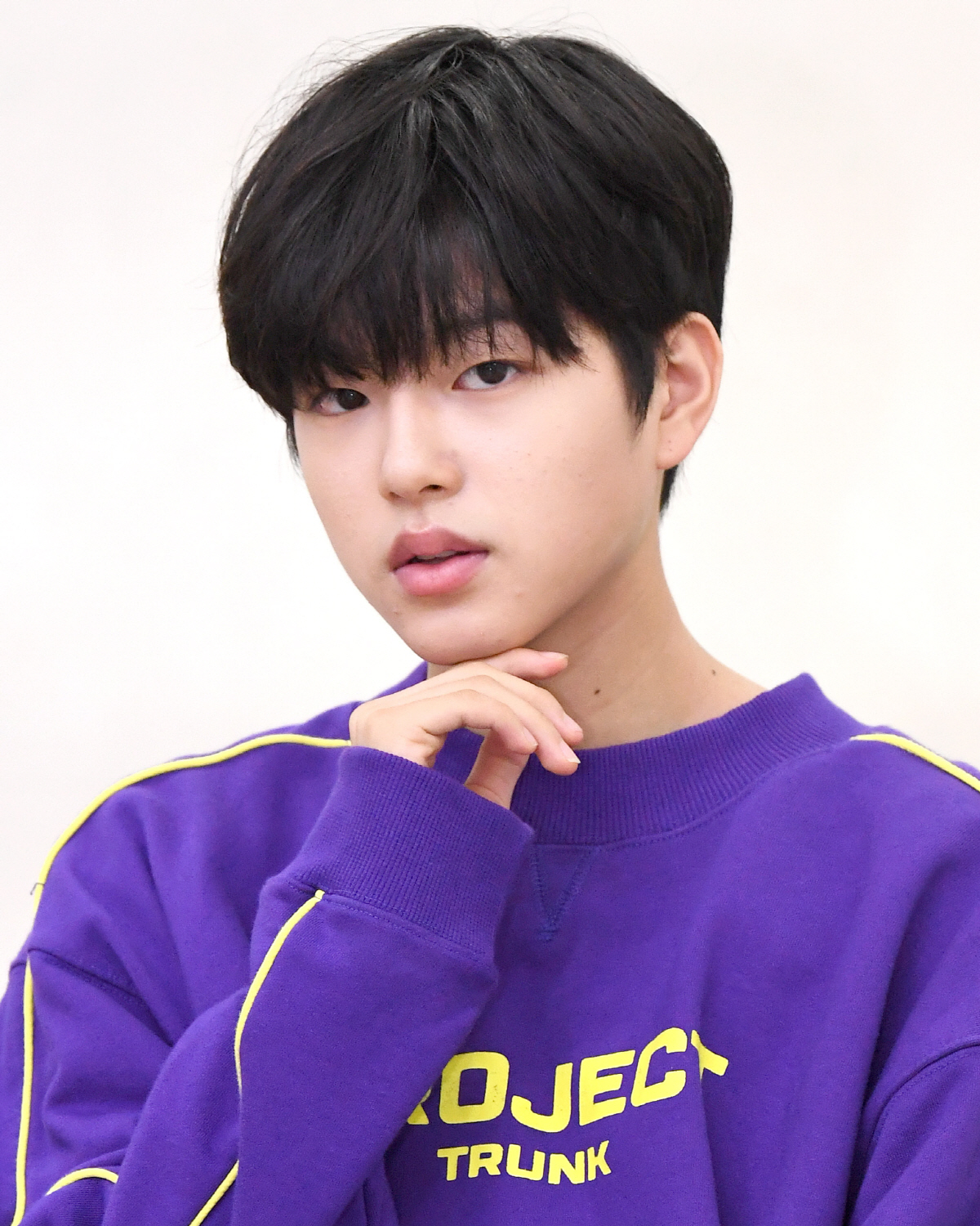 Mnet '프로듀스X101'에 출연해 많은 사랑을 받은 마루기획 연습생 이진우가 본지와 인터뷰에 앞서 포즈를 취하고 있다. 논현동=송정헌 기자 songs@sportschosun.com/2019.07.30/