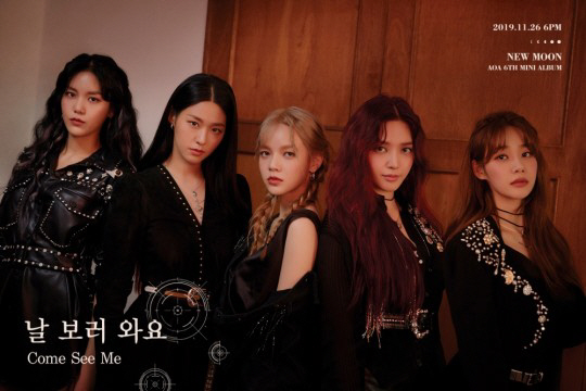[공식]AOA, 故 구하라 비보에 애도 "신곡 쇼케이스·MV 티저 공개 취소" [전문]