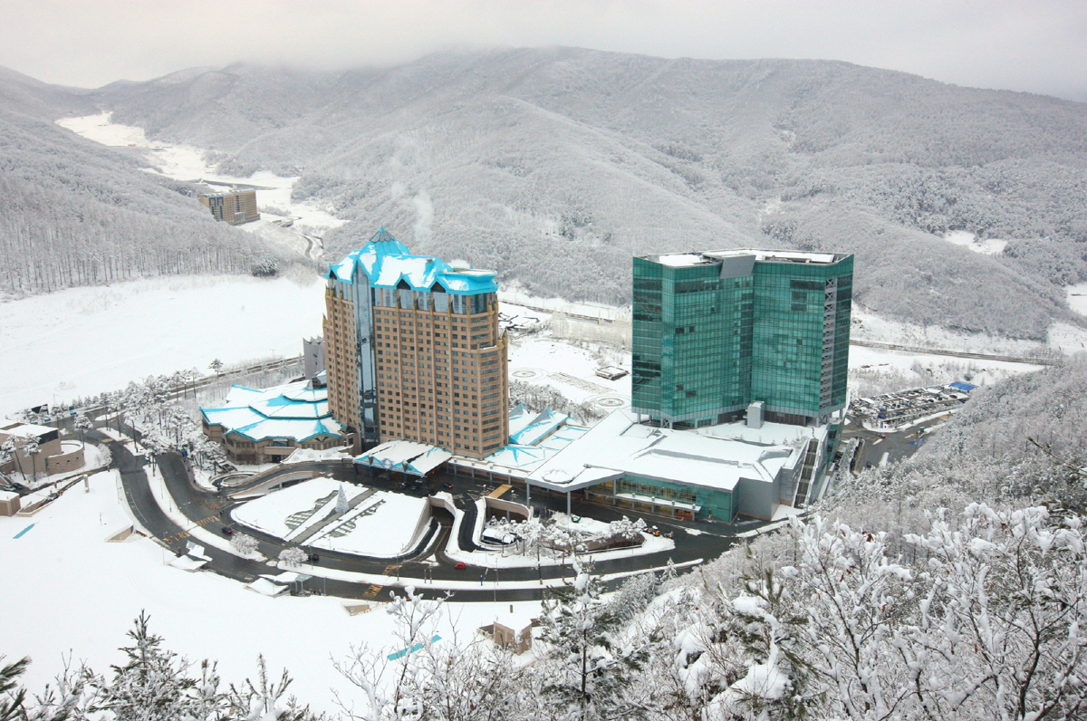 강원랜드 컨벤션 호텔 겨울