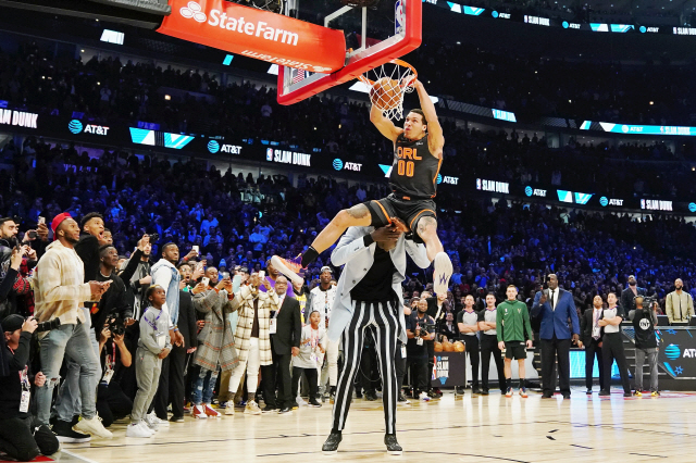 애런 고든, NBA 덩크슛 컨테스트 또 비운의 주인공 됐다