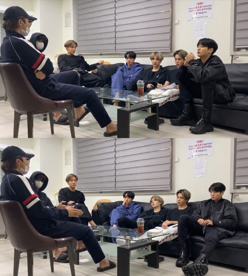 BTS, 새 앨범 위해 완전체 회의…31만명 유튜브 동시 시청