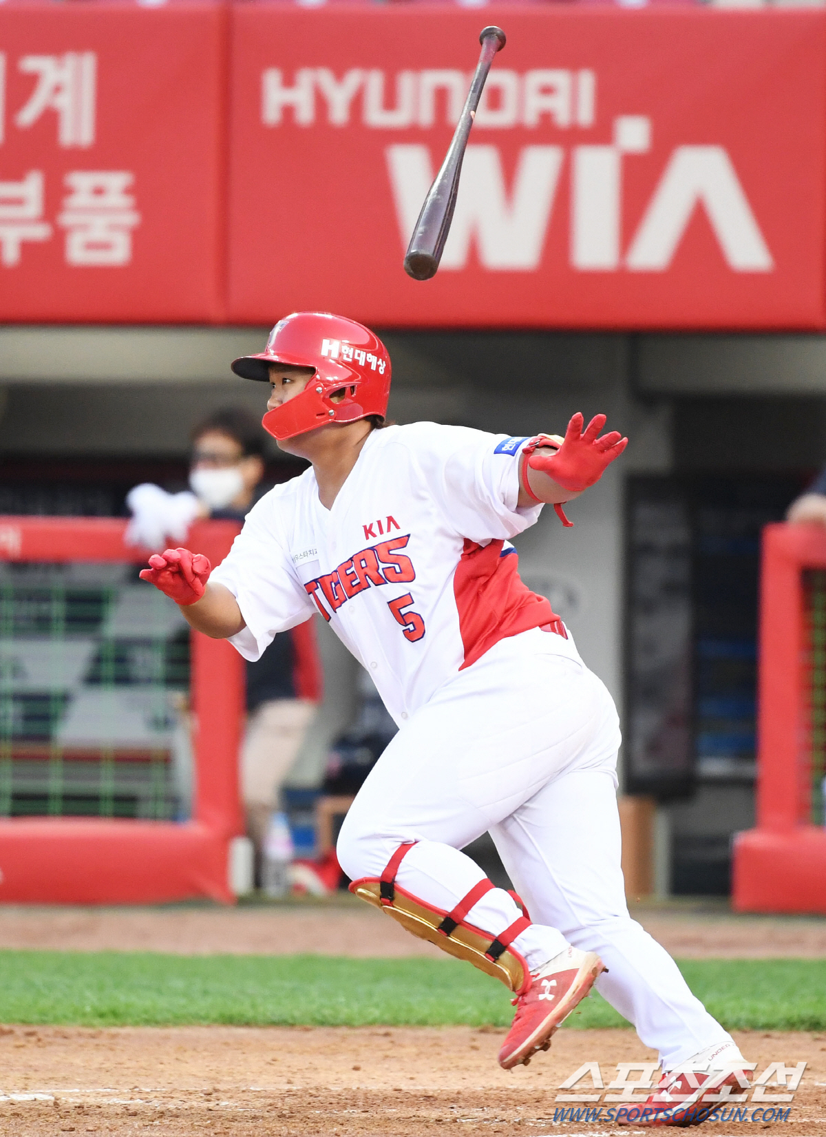 21일 광주 기아챔피언스필드에서 KBO리그 KIA 타이거즈와 롯데 자이언츠의 경기가 열렸다. 타격하고 있는 KIA 황대인. 광주=송정헌 기자 songs@sportschosun.com/2020.05.21/