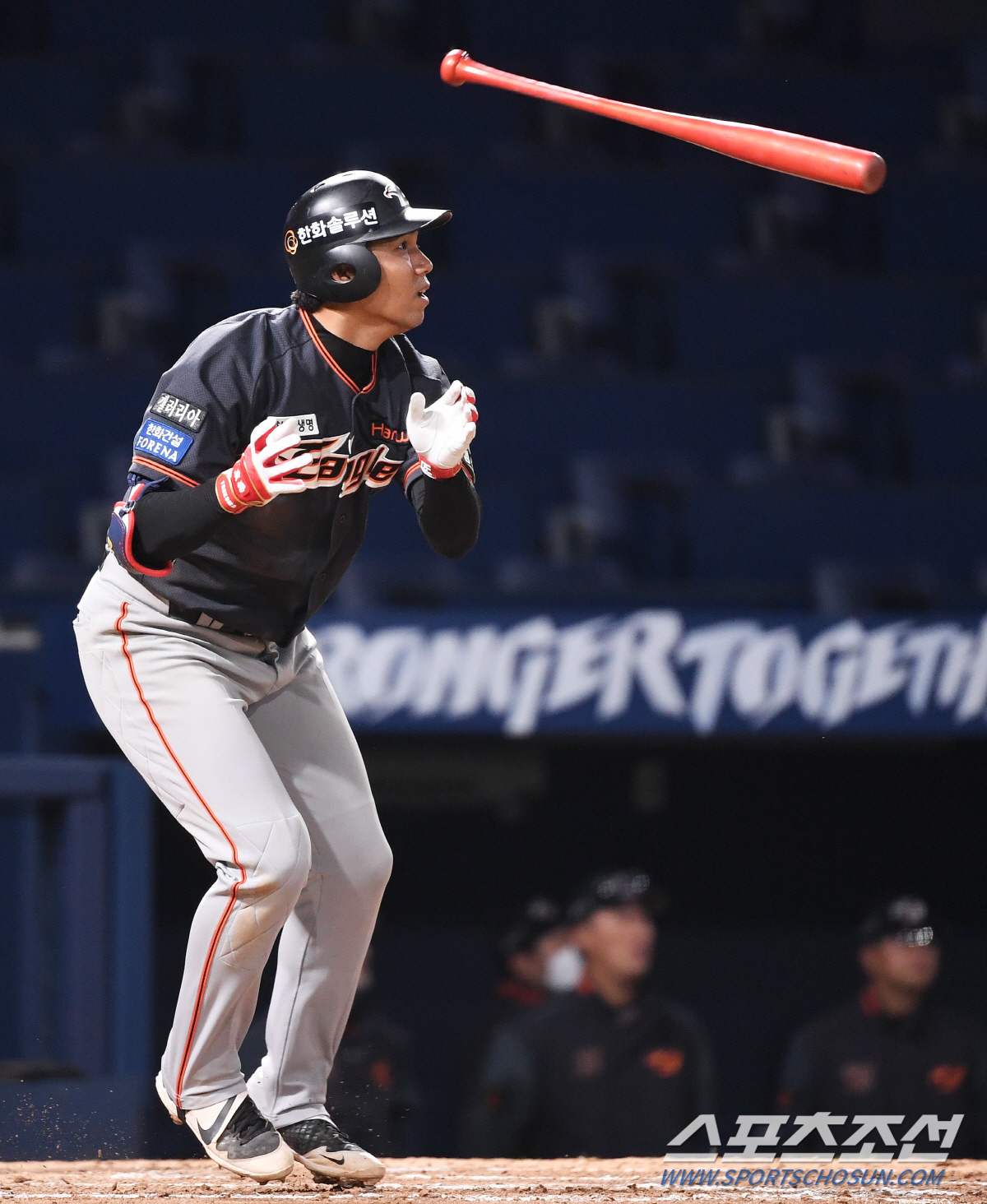 22일 창원NC파크에서 KBO리그 NC 다이노스와 한화 이글스의 경기가 열렸다. 타격하고 있는 한화 김문호. 창원=송정헌 기자 songs@sportschosun.com/2020.05.22/