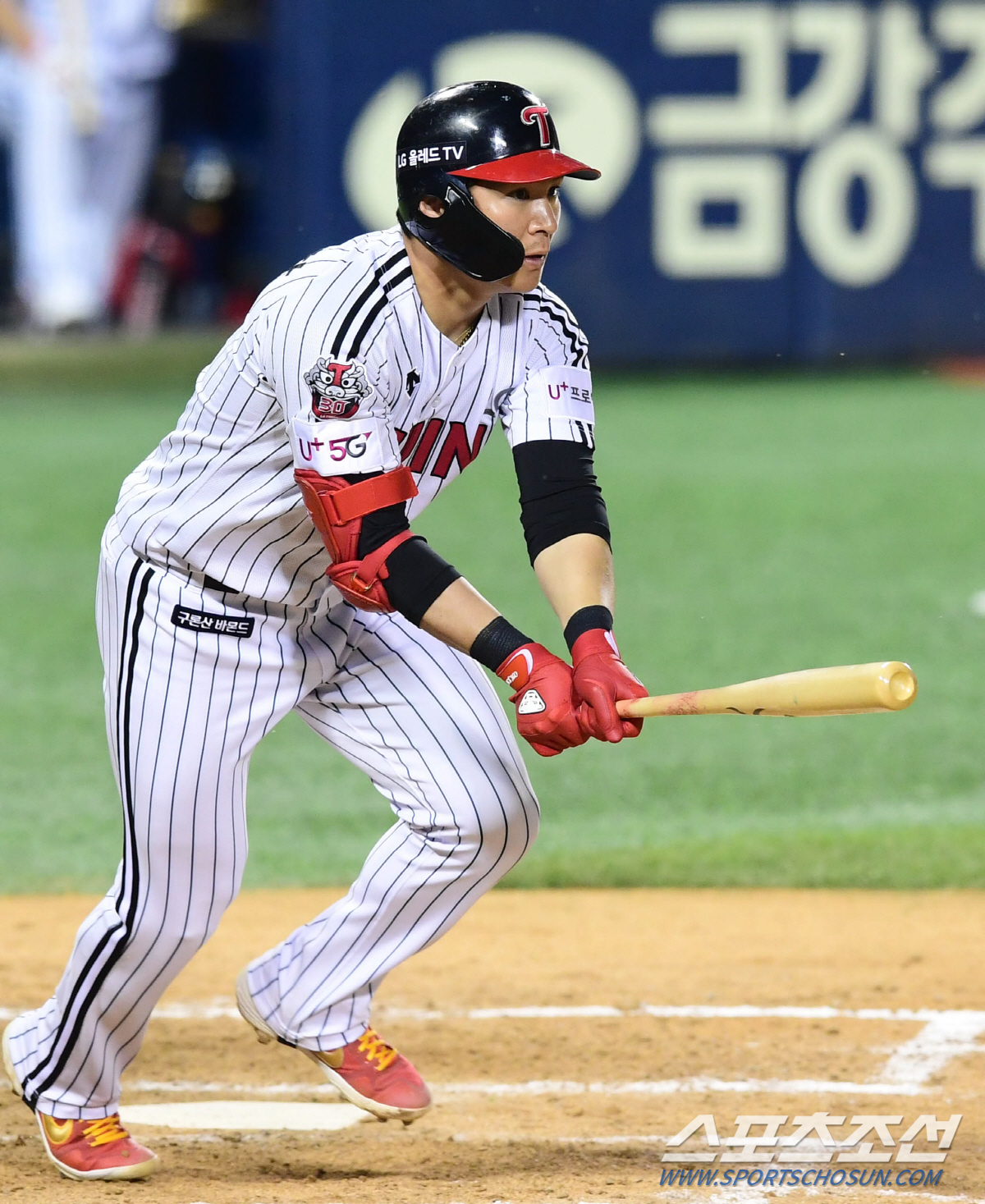 오지환. 잠실 =최문영 기자 deer@sportschosun.com /2020.05.07/