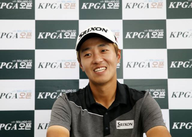 KPGA 오픈 1R 단독선두 이창우 "변형 스테이블포드 방식, 공격적일 수 밖에 없더라"