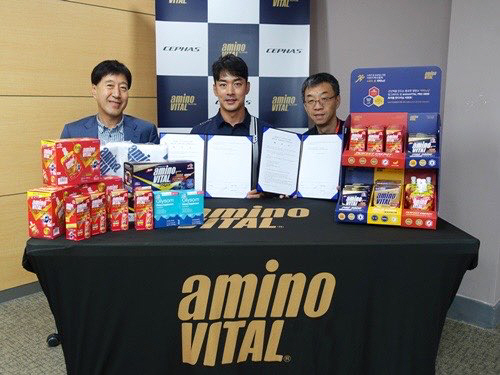 세파스, KPGA 골프 홍순상 프로와 아미노바이탈 협약 체결