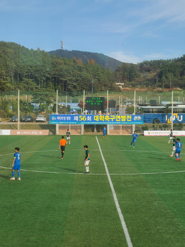 제56회 대학축구연맹전, 양대리그 8강팀 가려졌다