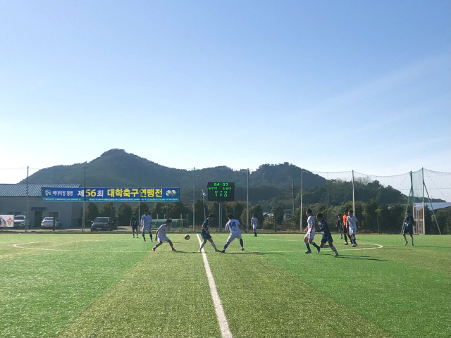 제56회 대학축구연맹전 영광의 4강 진출 팀은 어디?