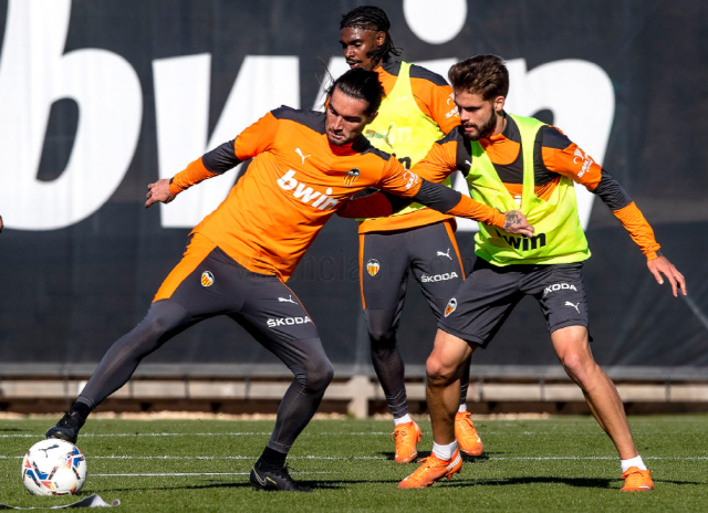 발렌시아 선수들 훈련 모습 캡처=발렌시아 구단 SNS