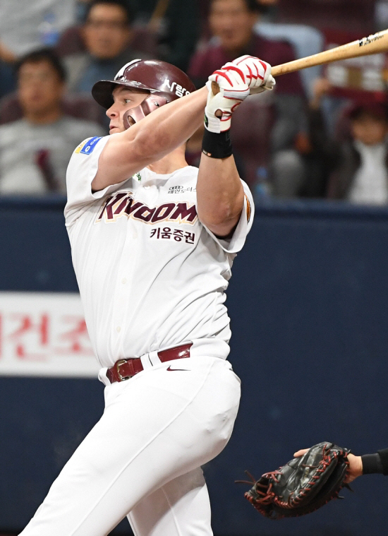 키움에서 50만달러 받았던 제리 샌즈, 한신과 150만달러에 재계약