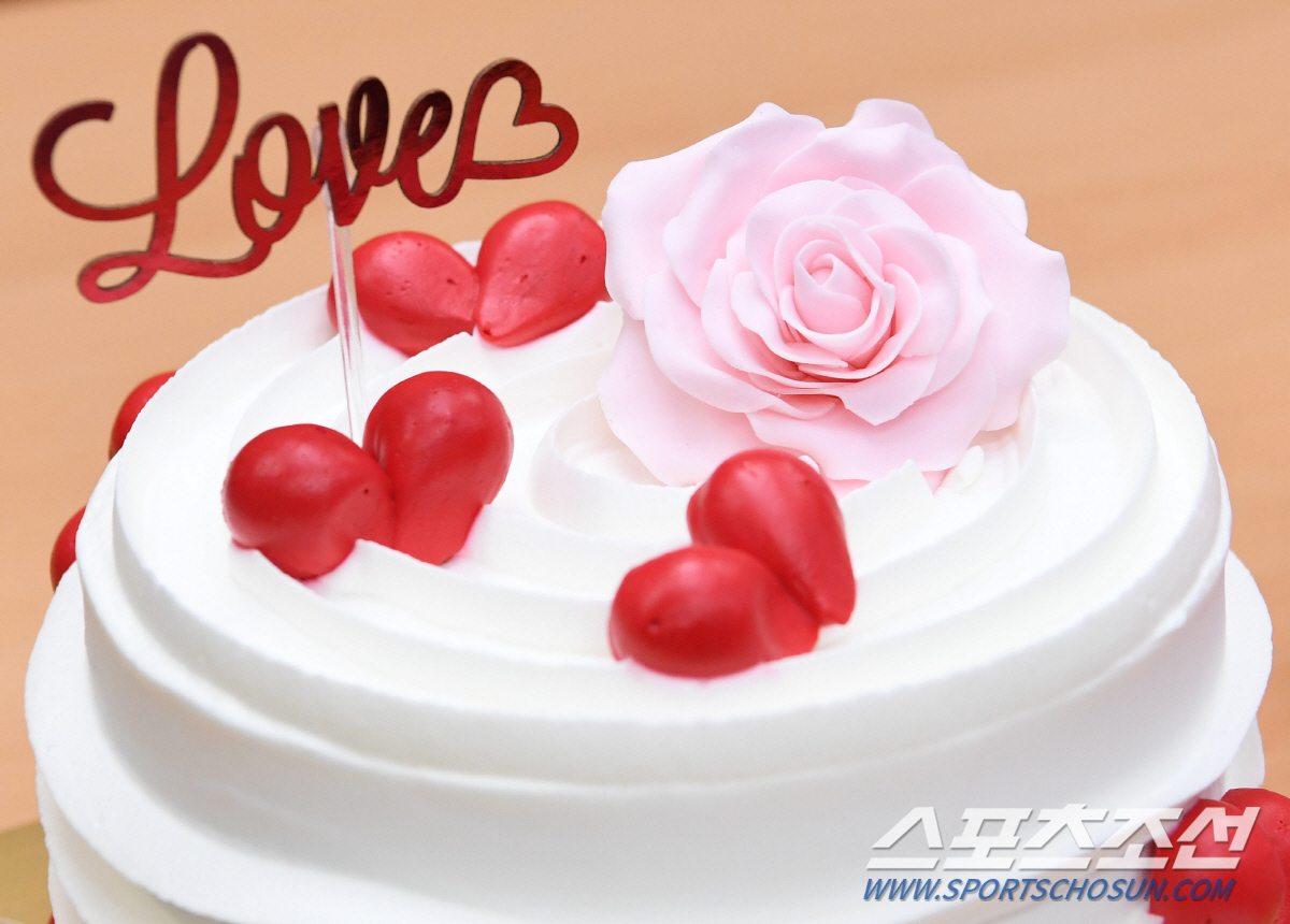 웨스틴조선의 케이크. 송정헌 기자 songs@sportschosun.com