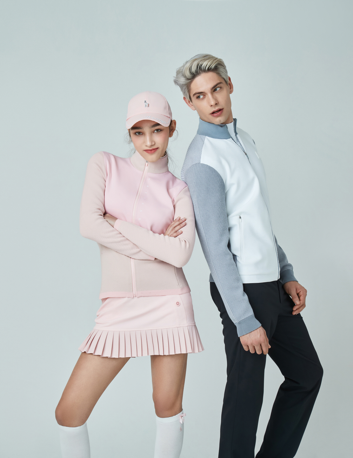 LF의 2021 S/S 시즌 헤지스골프 모델 컷. 사진제공=LF