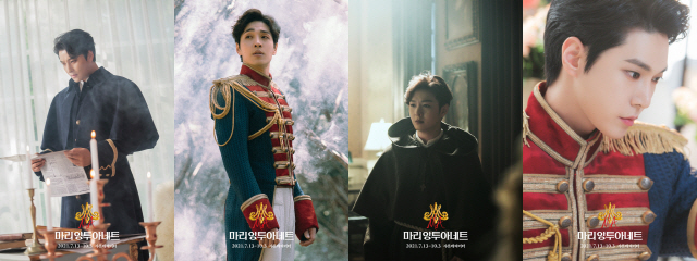 [뮤지컬] '마리 앙투아네트' 악셀 폰 페르젠 백작 역 비투비 창섭→NCT 도영…콘셉트 사진 공개