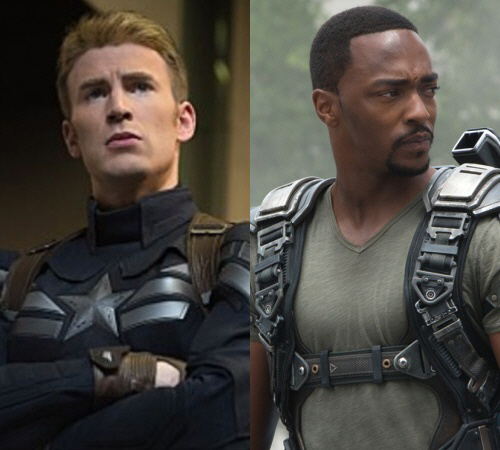 1대 캡틴 아메리카 크리스 에반스, 2대 캡틴 아메리카 안소니 매키