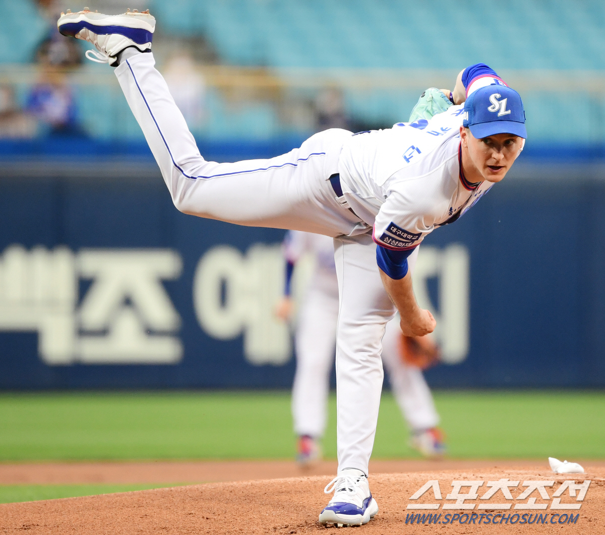 10일 대구 삼성라이온즈파크, KIA와 삼성 경기. 삼성 선발투수 뷰캐넌이 투구하고 있다. 대구=정재근 기자 cjg@sportschosun.com/2021.6.10/