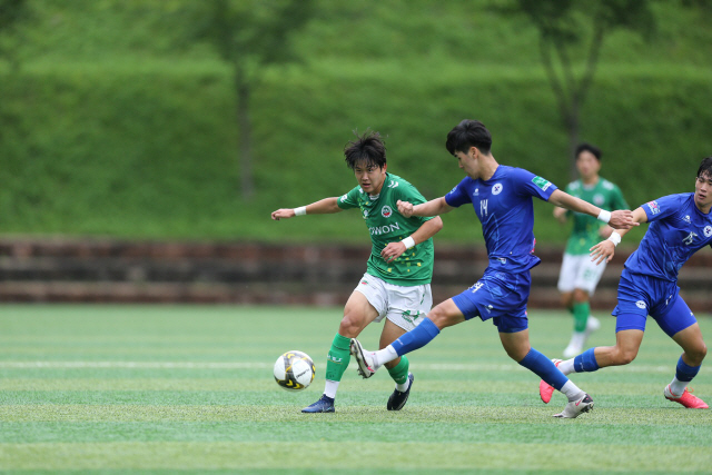 호남-고려-건국-용인-단국대 등, 태백산기 제16회 1, 2학년 대학축구연맹전 16강 진출