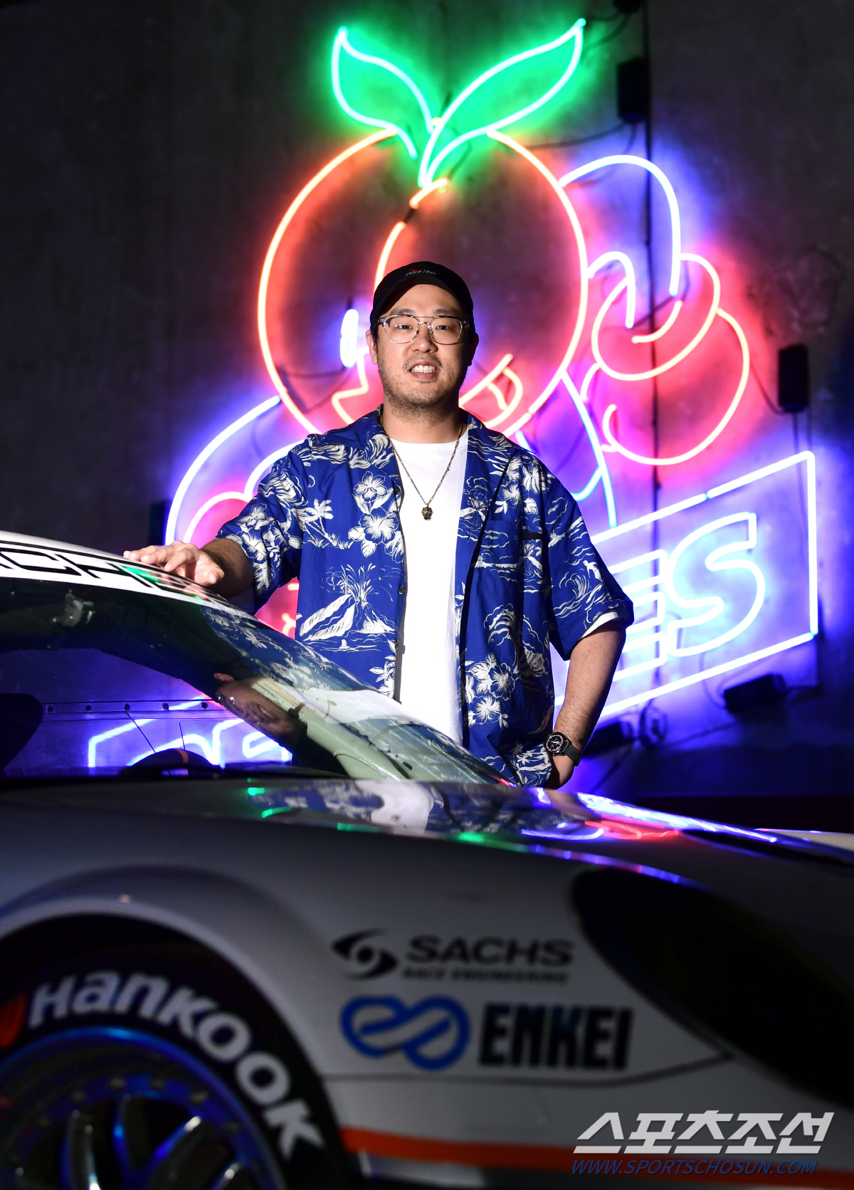 자동차 문화를 기반으로 한 복합 문화공간 '피치스 도원'의 여인택 대표. 정재근 기자 cjg@sportschosun.com