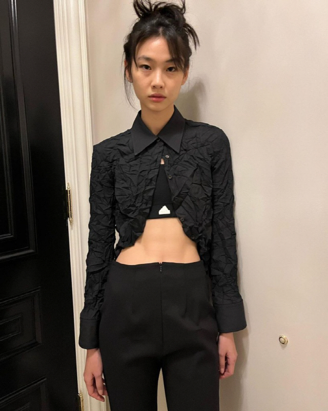 정호연, 美매체도 주목한 깡 마른 몸…"건강 걱정될 정도"