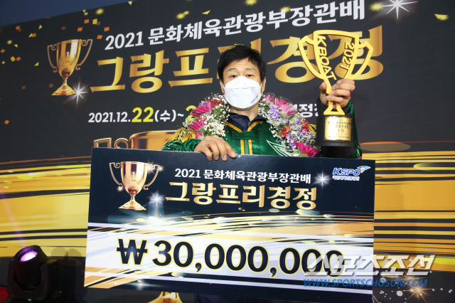 <경정> 백전노장 김종민, 2021시즌을 제패하다