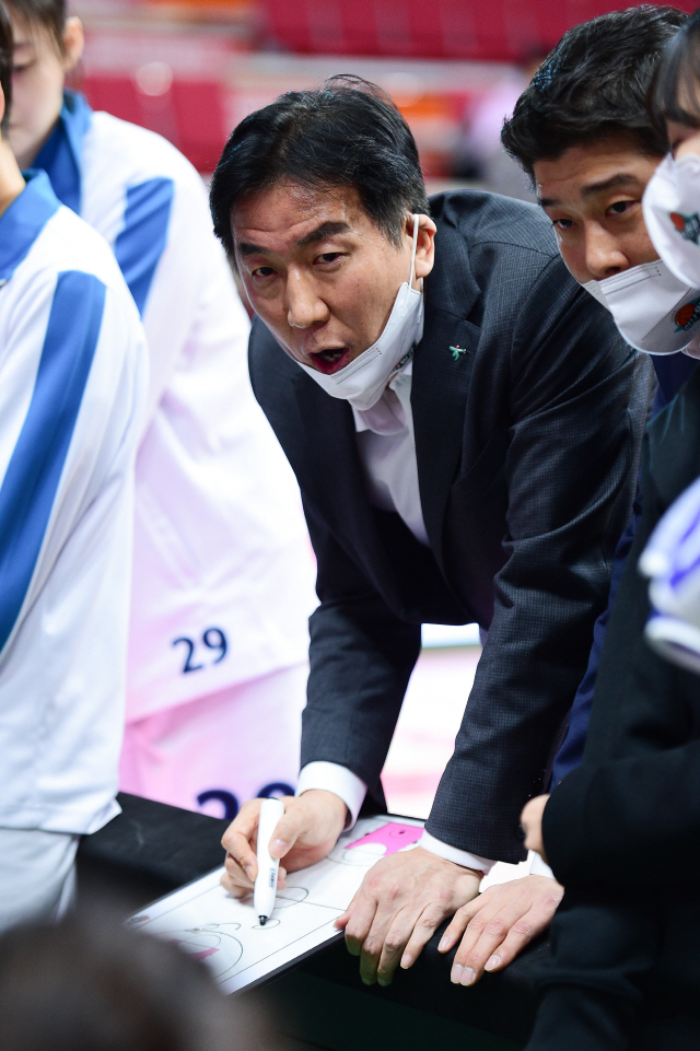 상승세 못 이어간 하나원큐 이훈재 감독, "직전 경기 여파가 컸다"