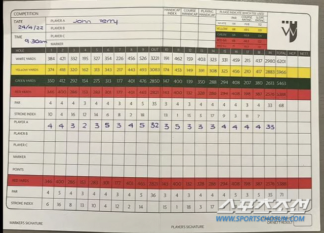 출처=존테리 SNS