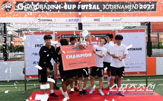평택서부fc, 게토레이 H-CUP 풋살 토너먼트 시흥예선 우승 '쾌거'…MVP 송은혁
