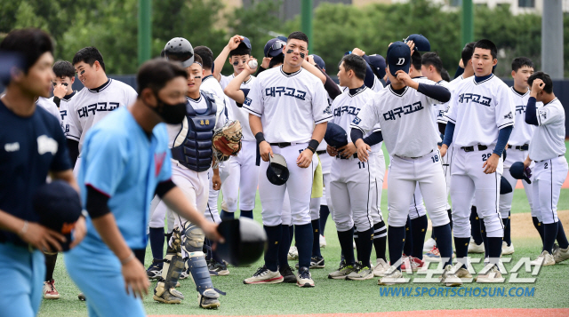'야수 최대어' 김민석 원맨쇼에도 휘문고 탈락…성남고 끝내기 볼넷[청룡기 현장]