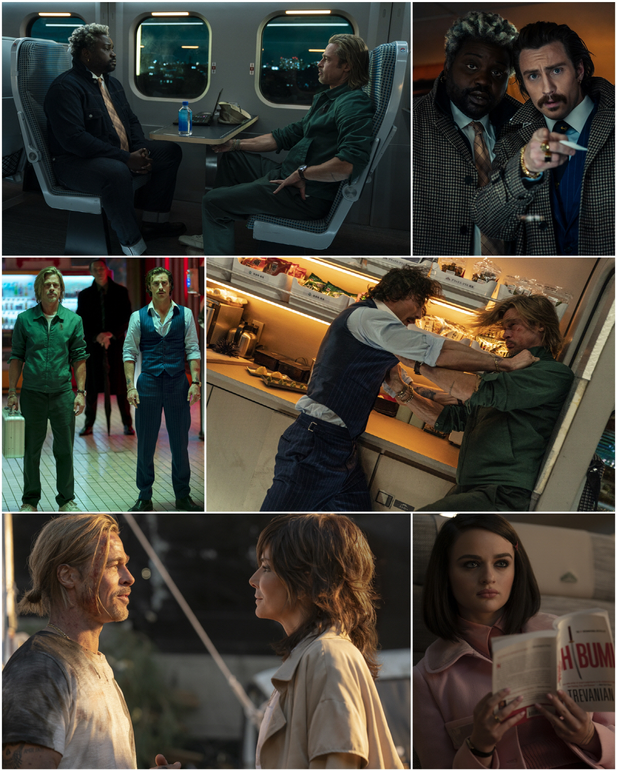 [SC리뷰] "화끈하고 시원한 쾌속질주"…'불릿 트레인' 돌아온 브래드 피트의 운수 좋은 날