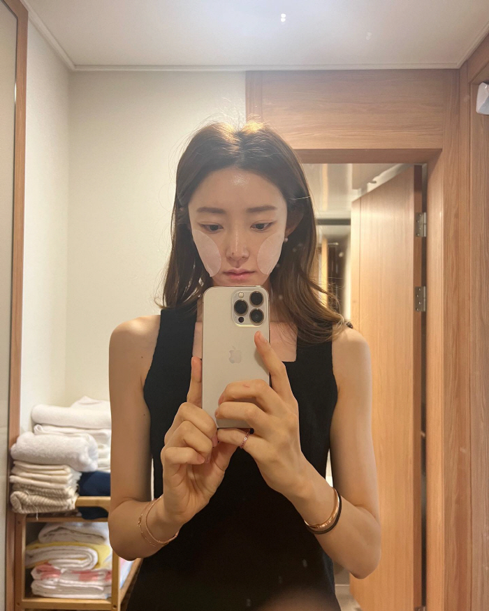 '임창정♥' 서하얀 "입맛도 없어요" 앙상한 팔뚝..살 더 빠졌나